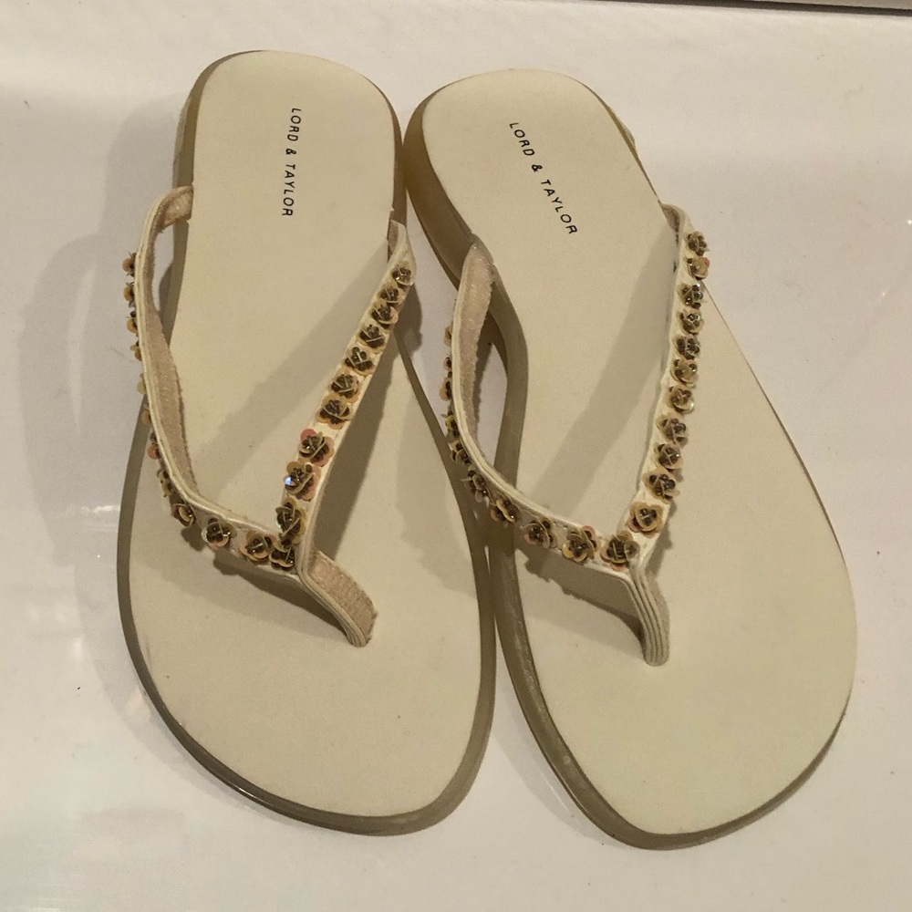 Lord & Taylor Flip Flops